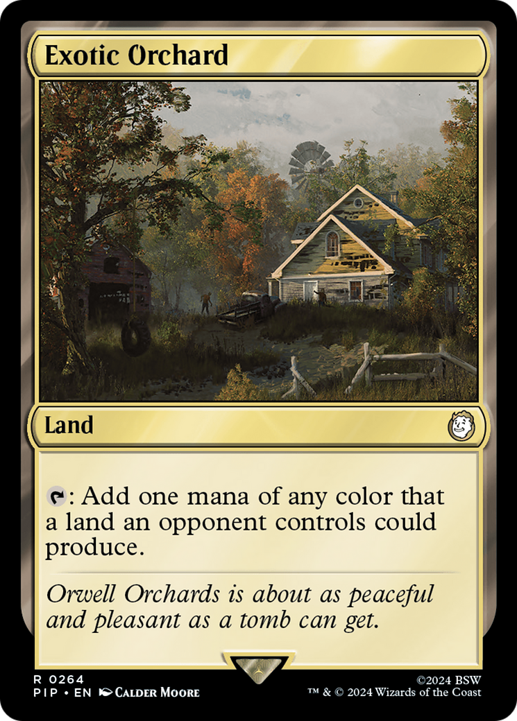 Exotic Orchard [Fallout] | Card Citadel