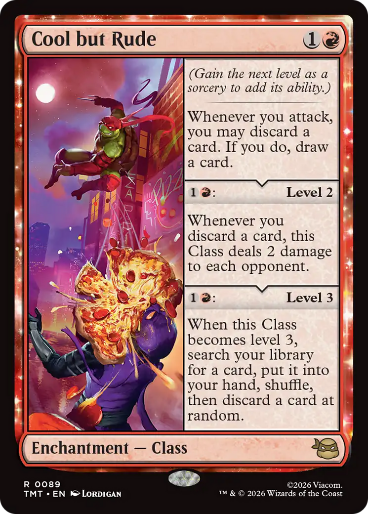 Cool but Rude [Teenage Mutant Ninja Turtles] | Card Citadel