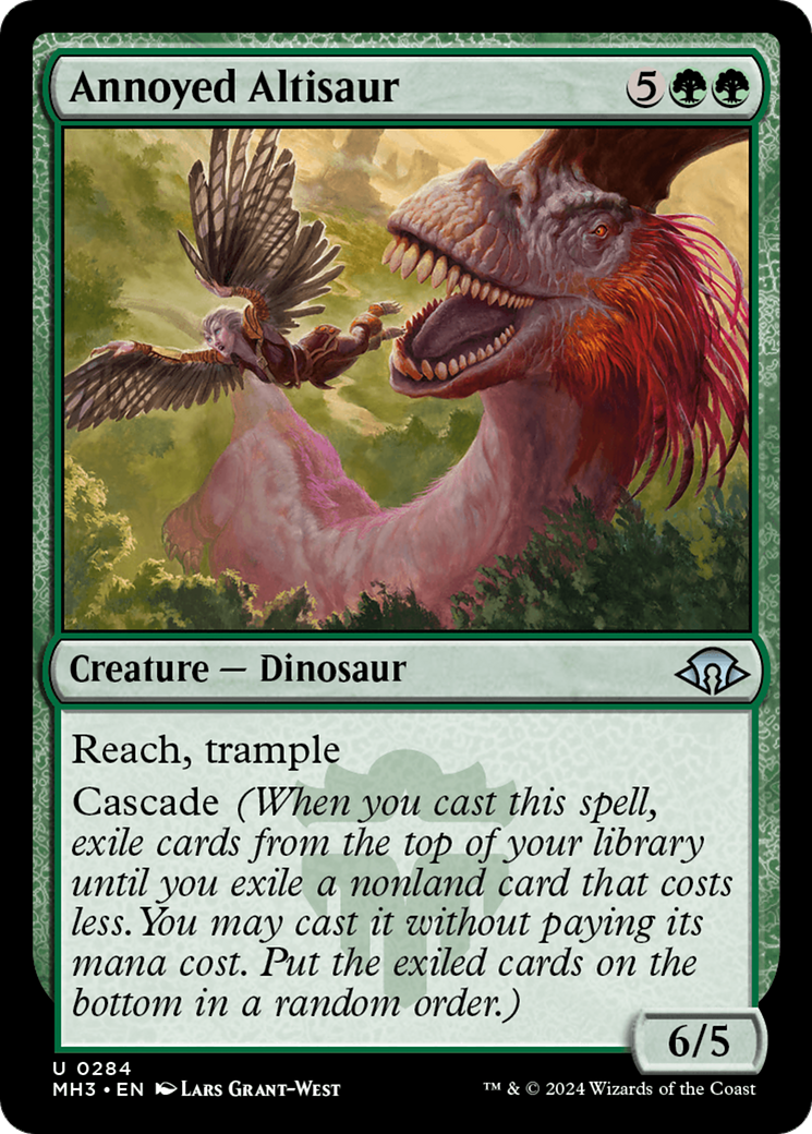 Annoyed Altisaur [Modern Horizons 3] | Card Citadel