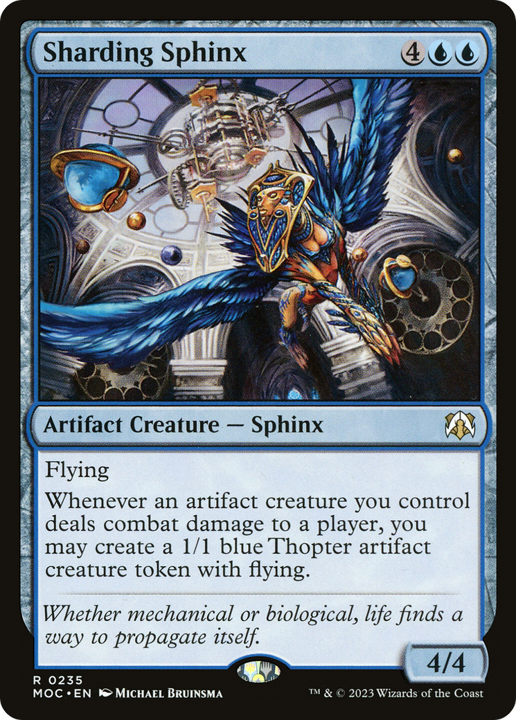 Sharding Sphinx [March of the Machine Commander] | Card Citadel