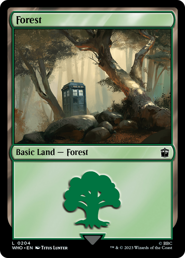 Forest (0204) [Doctor Who] | Card Citadel