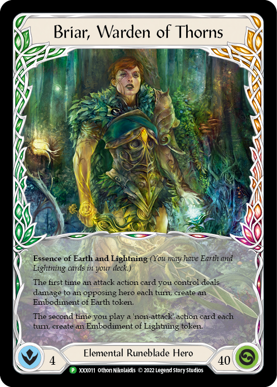 Briar // Briar, Warden of Thorns [XXX011/XXX012] (Promo) | Card Citadel