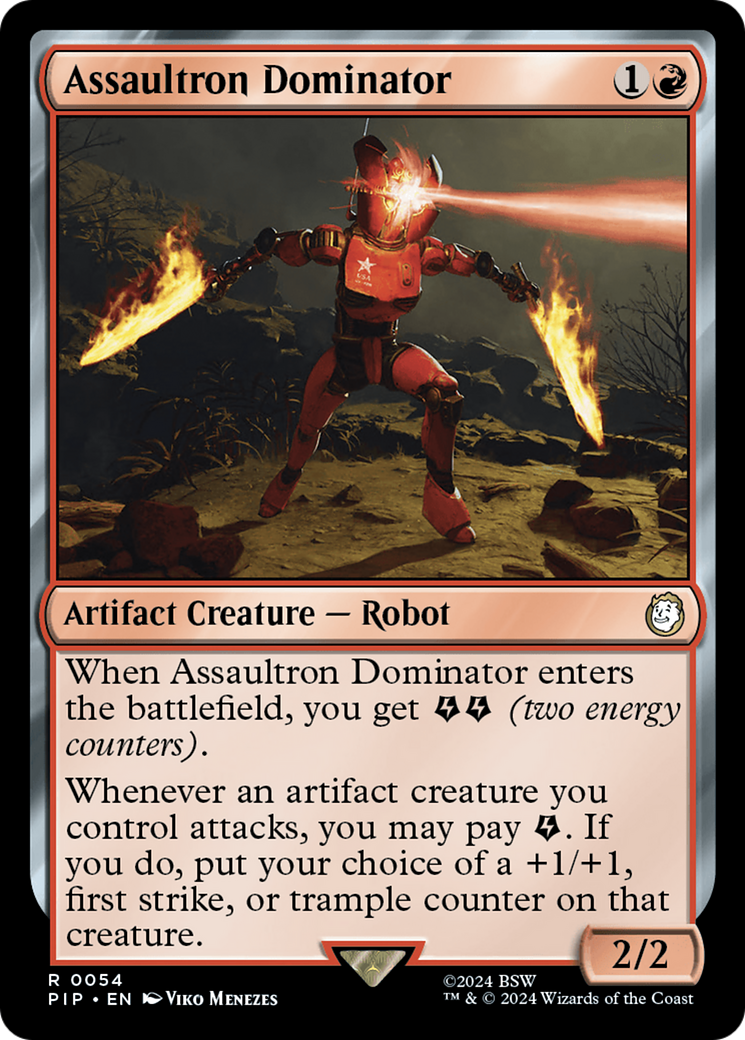 Assaultron Dominator [Fallout] | Card Citadel