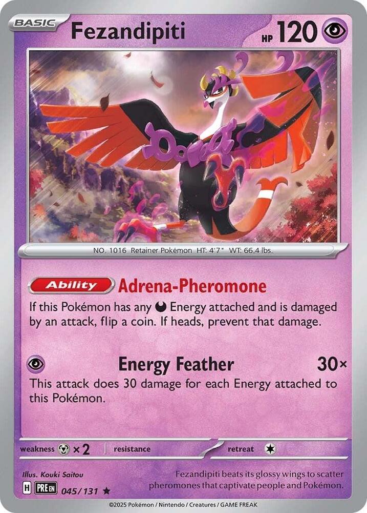 Fezandipiti (045/131) [Scarlet & Violet: Prismatic Evolutions] | Card Citadel