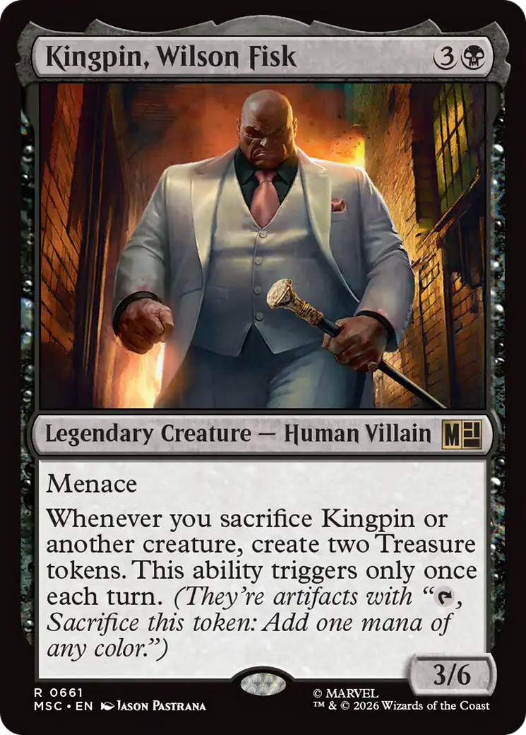Kingpin, Wilson Fisk [Marvel Super Heroes Commander] | Card Citadel