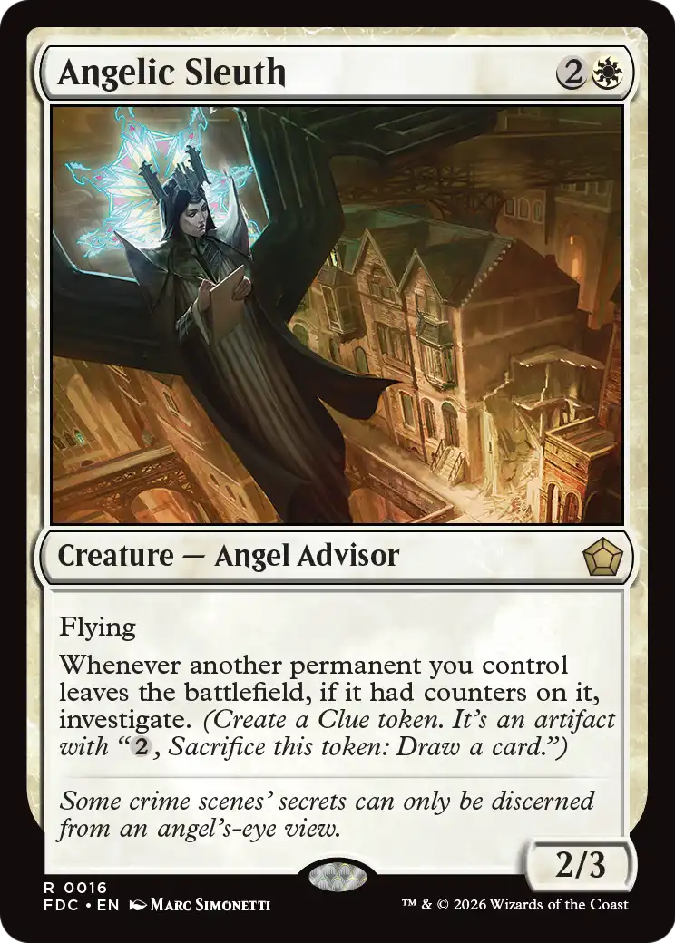 Angelic Sleuth [Foundations Commander] | Card Citadel