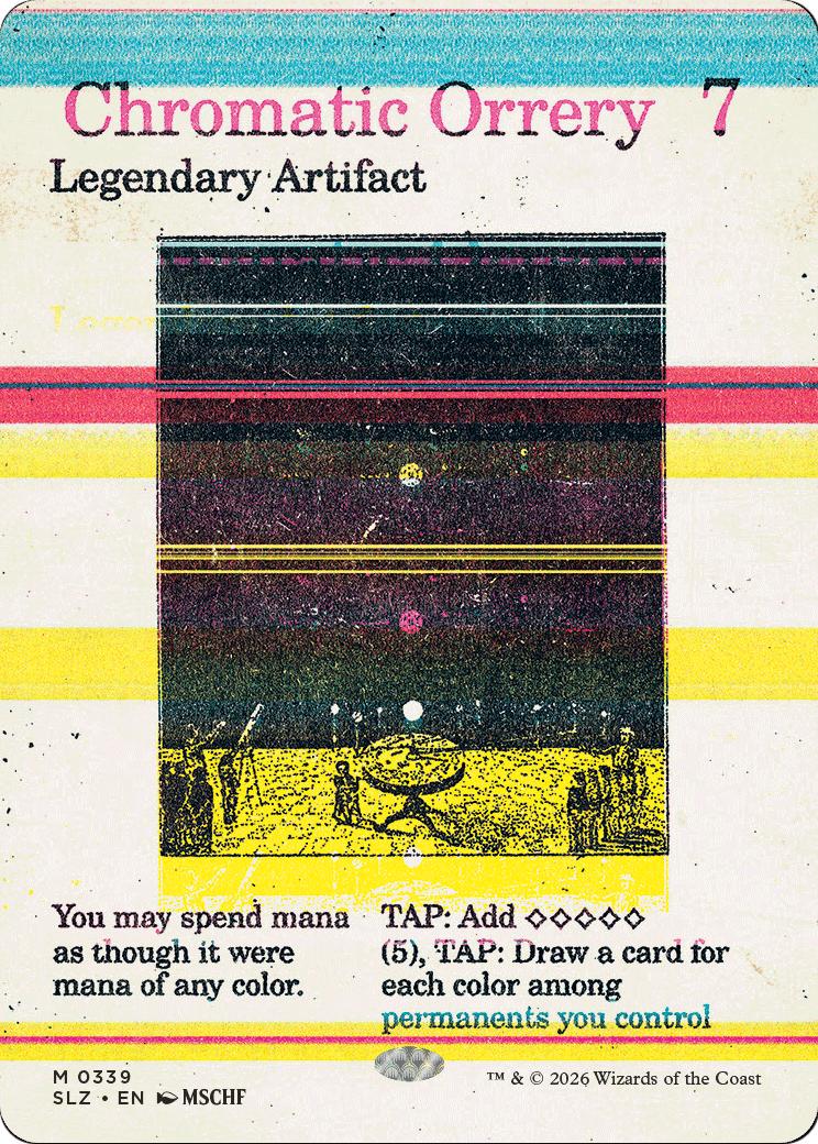 Chromatic Orrery (0339) [Secret Lair x MSCHF: The Zeta Set] | Card Citadel