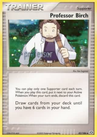 Professor Birch (82/106) (2006) [Professor Program Promos] | Card Citadel