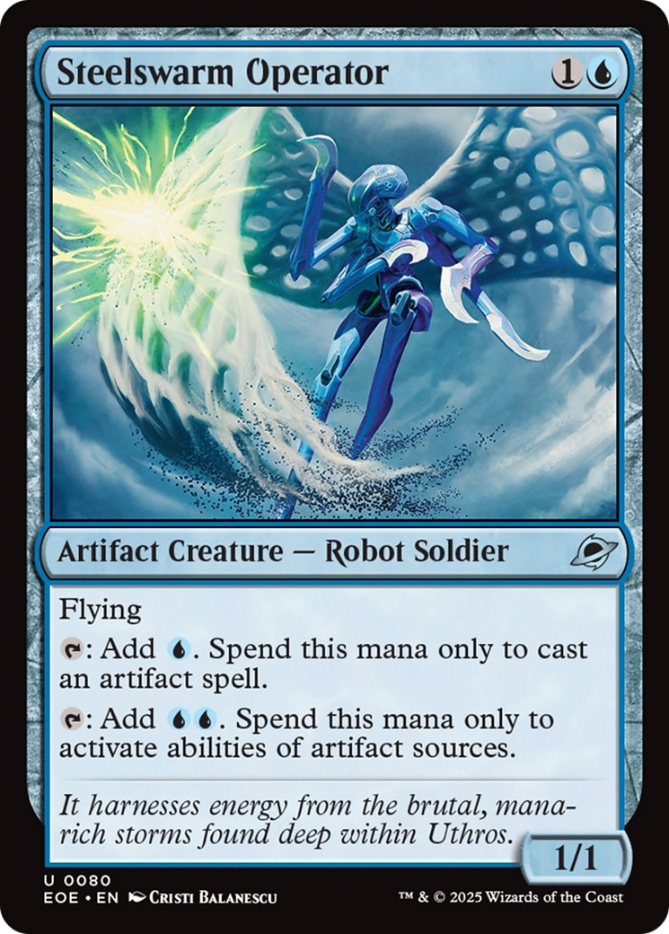 Steelswarm Operator [Edge of Eternities] | Card Citadel