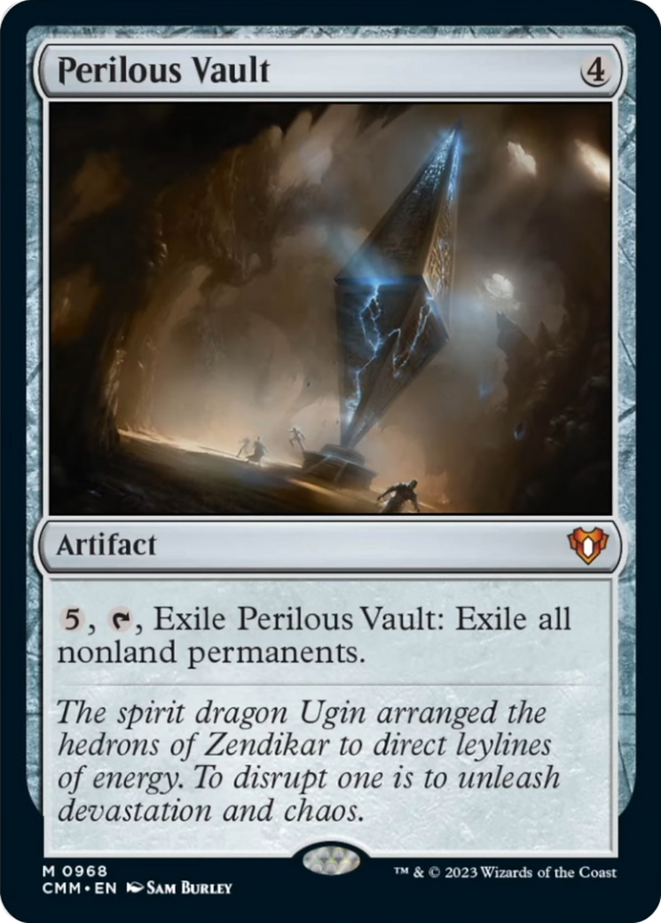 Perilous Vault [Commander Masters] | Card Citadel