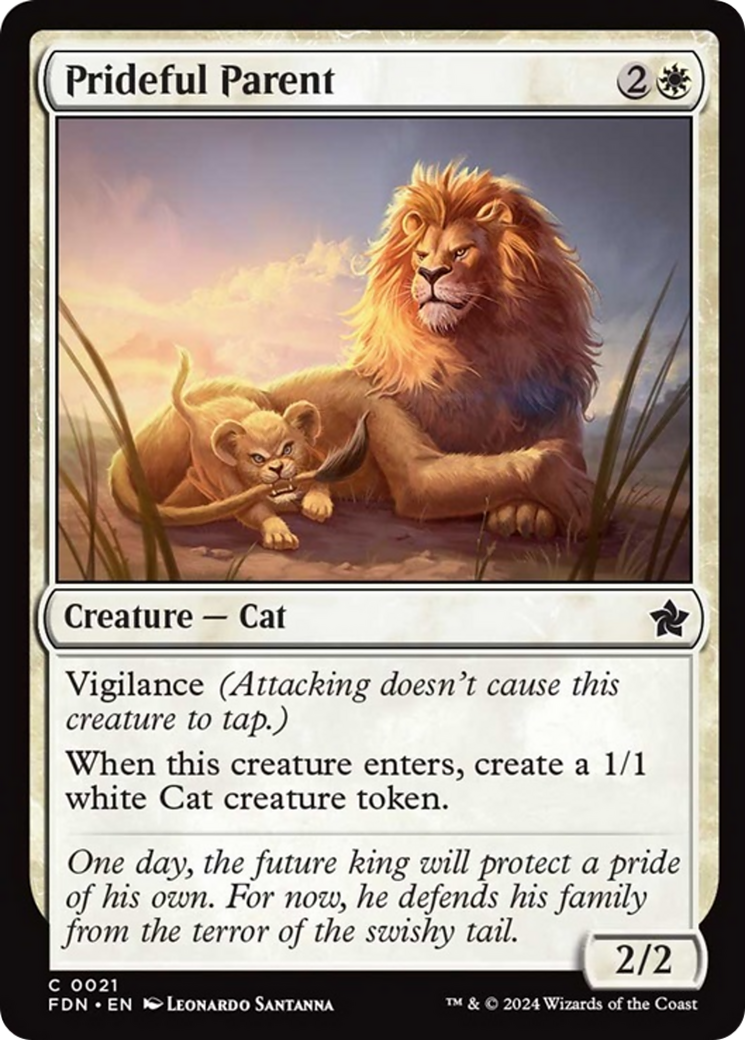 Prideful Parent [Foundations] | Card Citadel