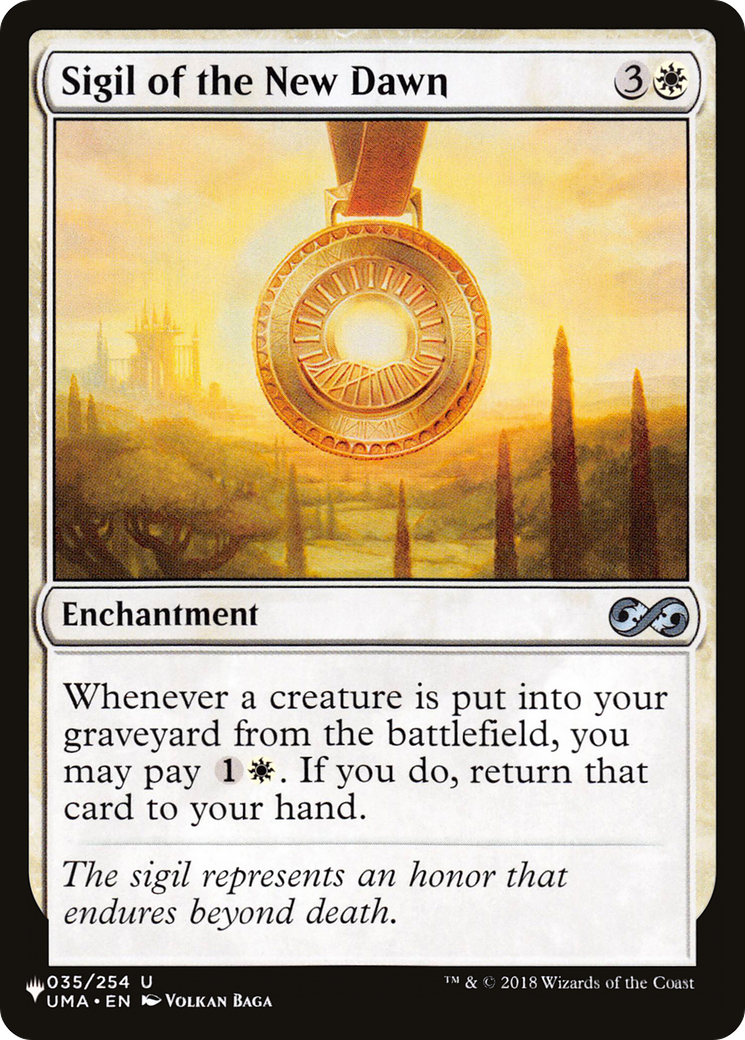 Sigil of the New Dawn [The List Reprints] | Card Citadel