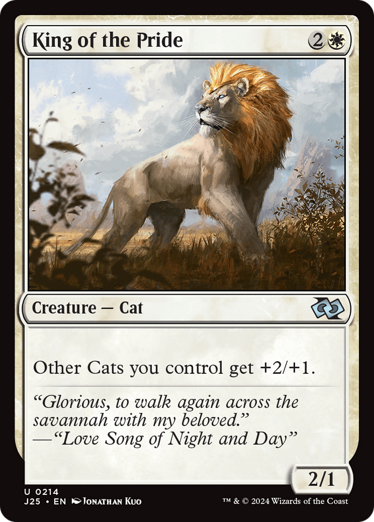 King of the Pride [Foundations Jumpstart] | Card Citadel