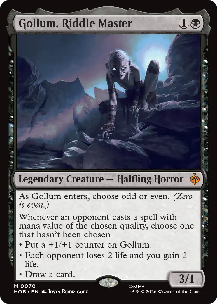Gollum, Riddle Master [The Hobbit] | Card Citadel