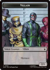 Robot Hero // Villain Double-Sided Token [Marvel Super Heroes Commander Tokens] | Card Citadel