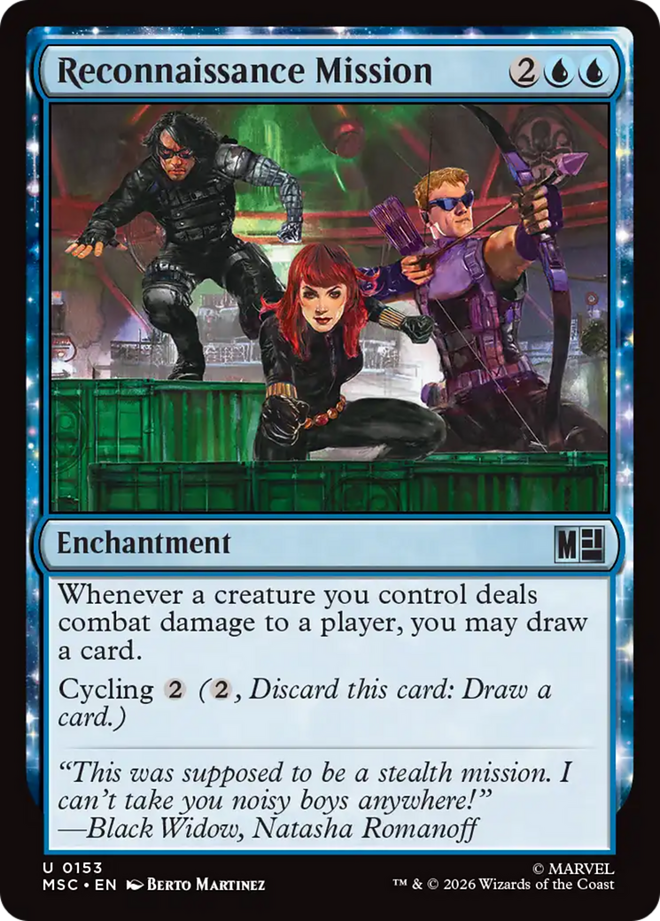 Reconnaissance Mission [Marvel Super Heroes Commander] | Card Citadel