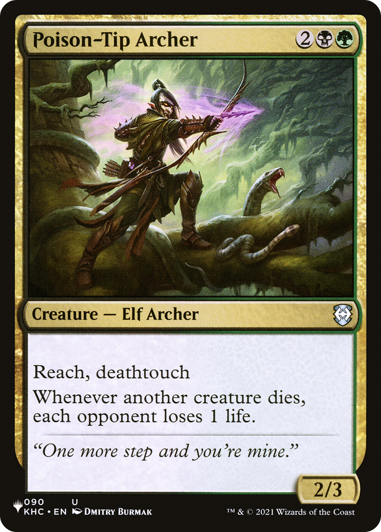 Poison-Tip Archer [The List Reprints] | Card Citadel