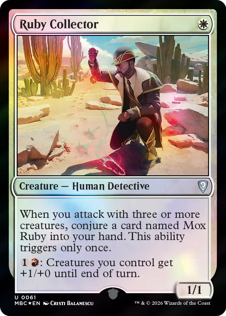 Ruby Collector [Mystery Booster: Commander Edition] | Card Citadel