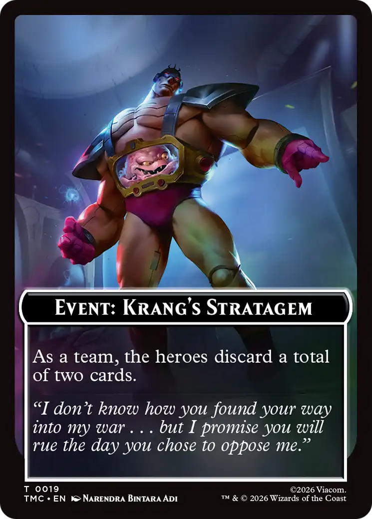 Event: Krang's Stratagem [Teenage Mutant Ninja Turtles Commander Tokens] | Card Citadel