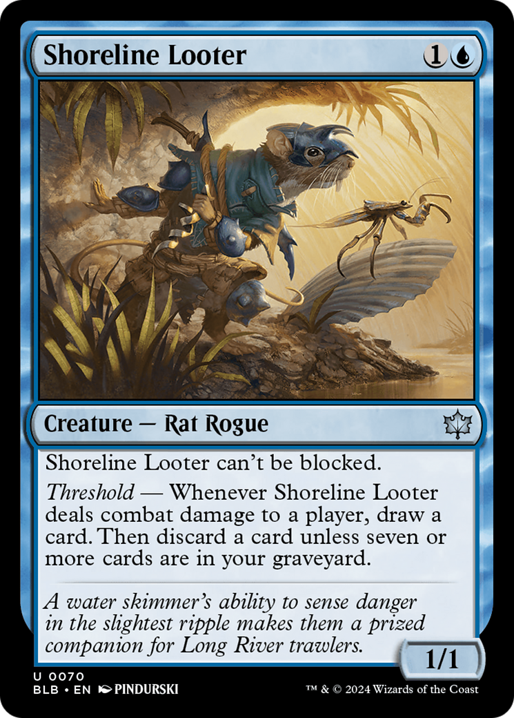 Shoreline Looter [Bloomburrow] | Card Citadel