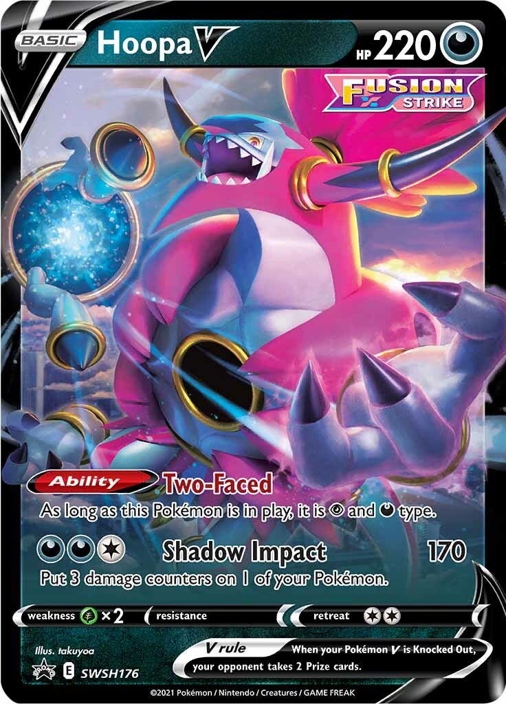 Hoopa V (SWSH176) [Sword & Shield: Black Star Promos] | Card Citadel