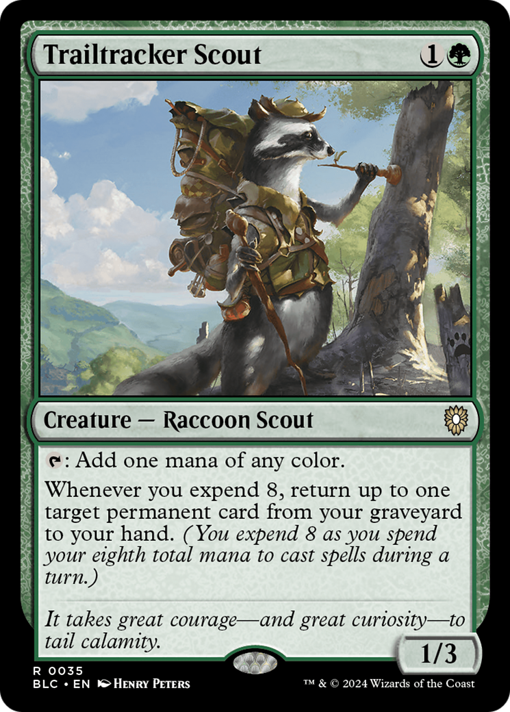 Trailtracker Scout [Bloomburrow Commander] | Card Citadel