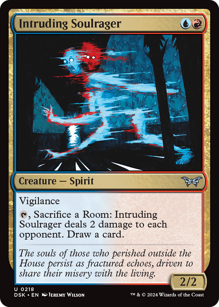 Intruding Soulrager [Duskmourn: House of Horror] | Card Citadel