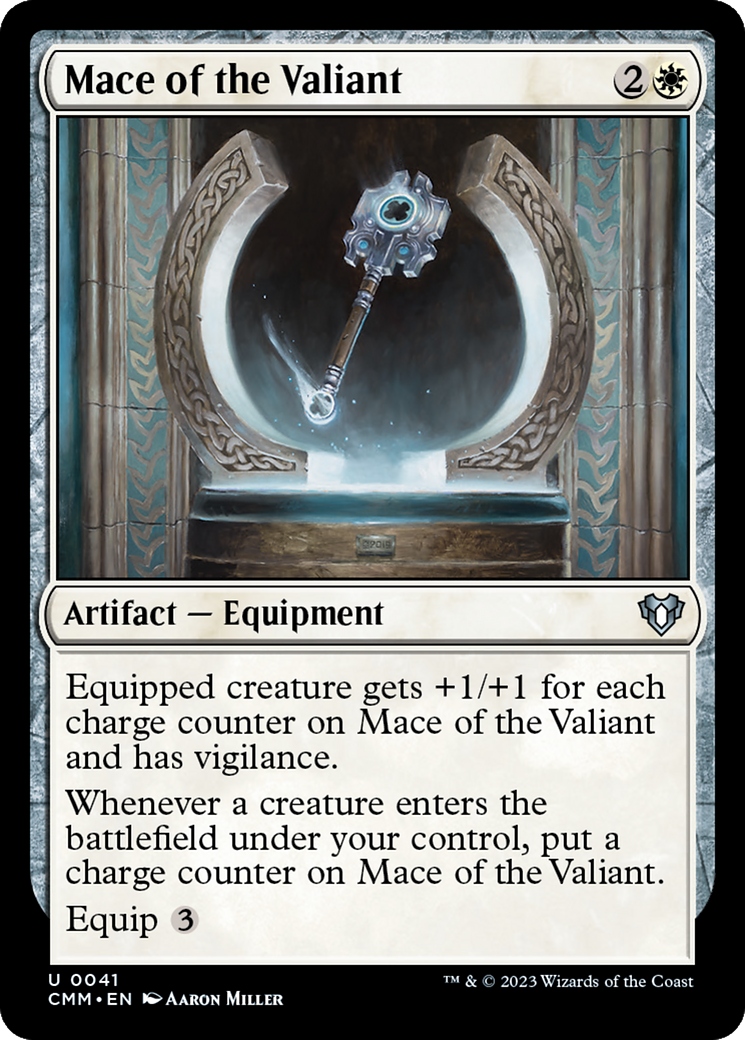 Mace of the Valiant [Commander Masters] | Card Citadel