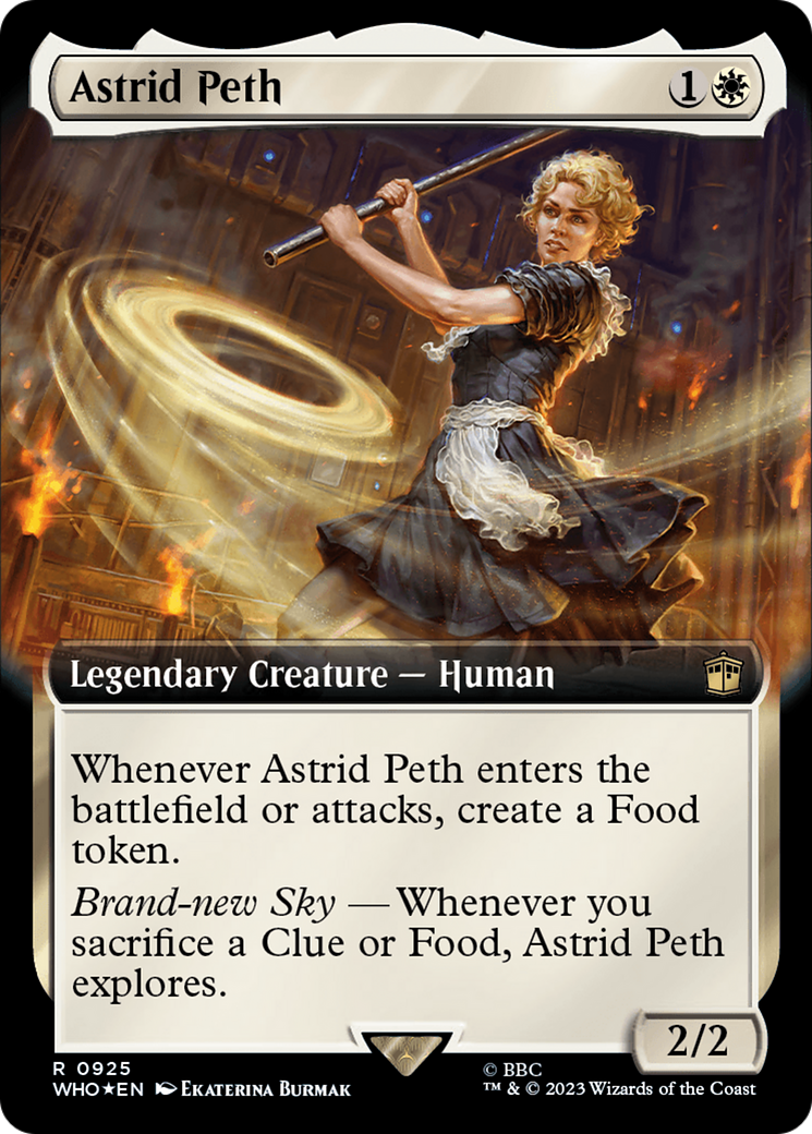 Astrid Peth (Extended Art) (Surge Foil) [Doctor Who] | Card Citadel