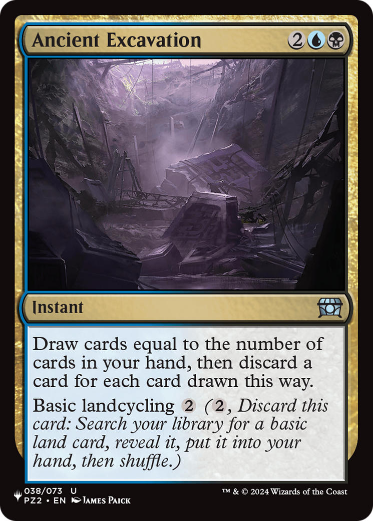 Ancient Excavation [The List Reprints] | Card Citadel