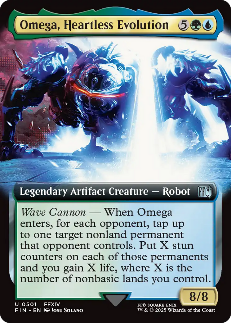 Omega, Heartless Evolution (Extended Art) [FINAL FANTASY] | Card Citadel