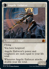 Enduring Angel // Angelic Enforcer [Innistrad: Midnight Hunt] | Card Citadel