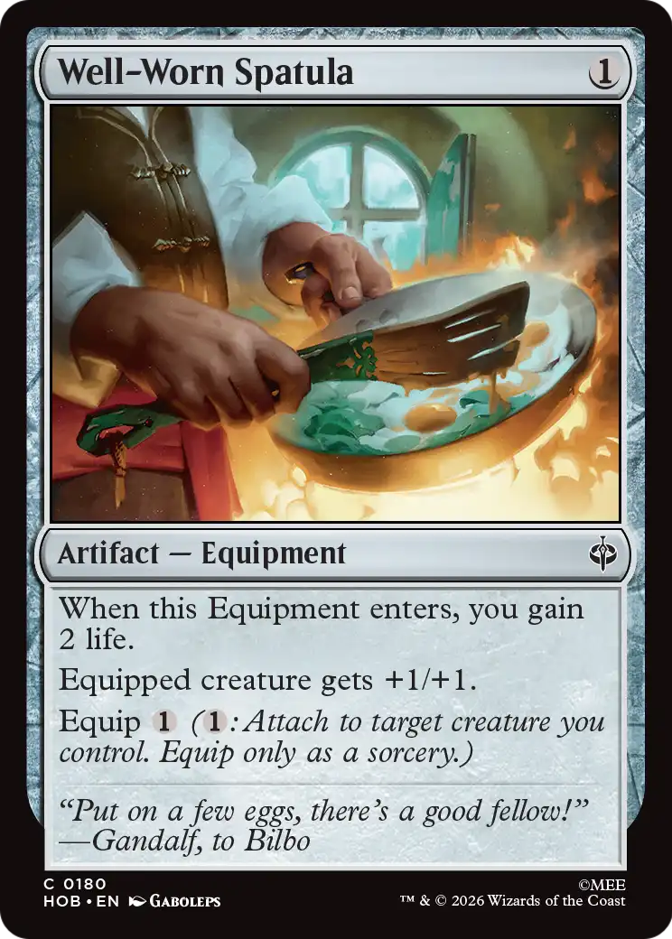 Well-Worn Spatula [The Hobbit] | Card Citadel