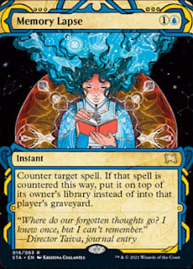 Memory Lapse (Foil Etched) [Strixhaven: Mystical Archive] | Card Citadel