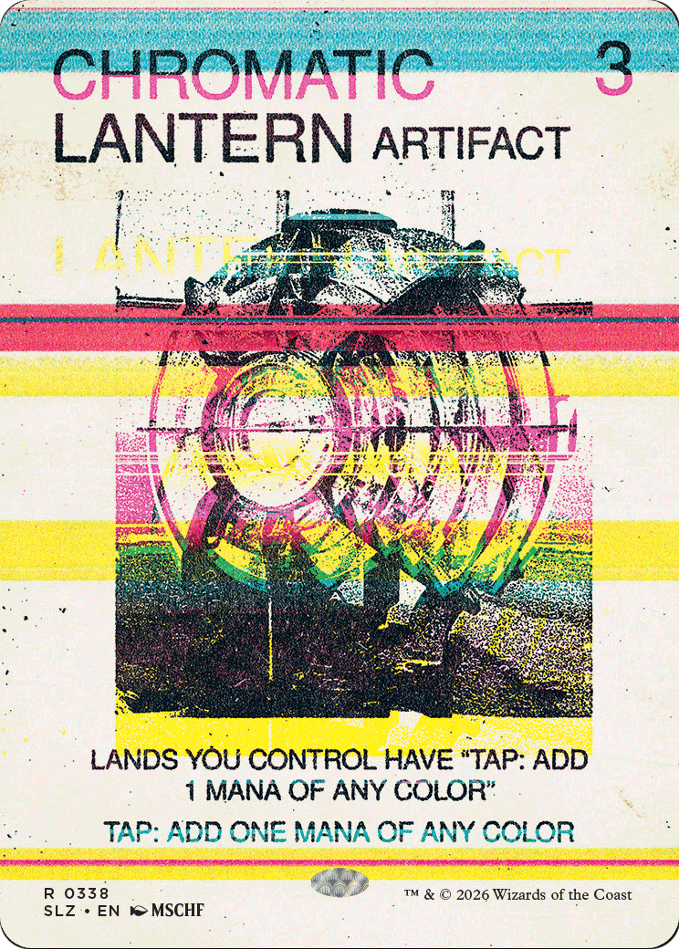Chromatic Lantern (0338) [Secret Lair x MSCHF: The Zeta Set] | Card Citadel