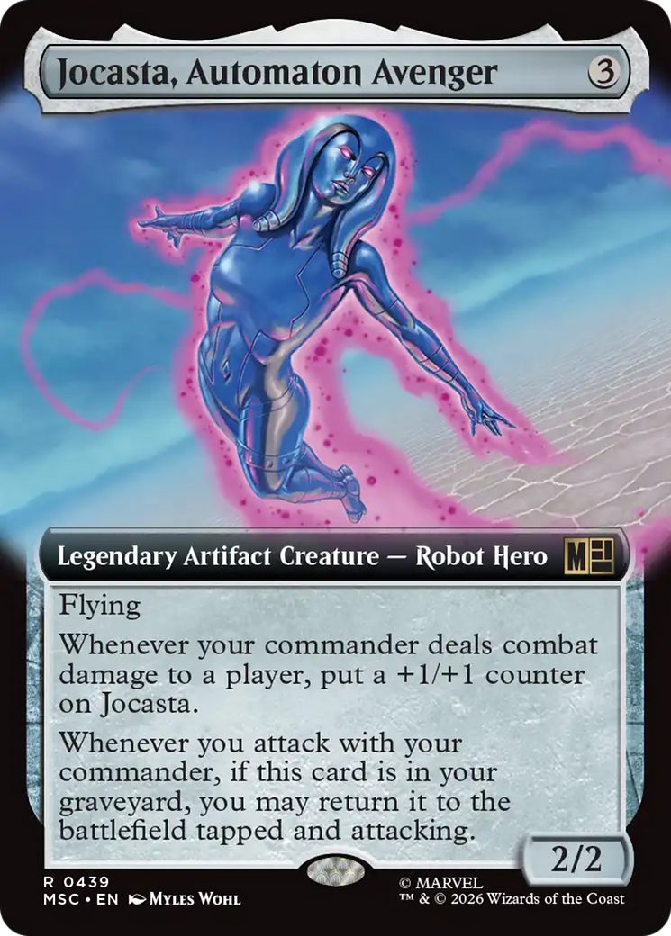 Jocasta, Automaton Avenger (Extended Art) [Marvel Super Heroes Commander] | Card Citadel