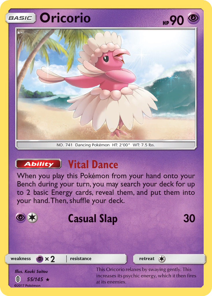 Oricorio (55/145) [Sun & Moon: Guardians Rising] | Card Citadel