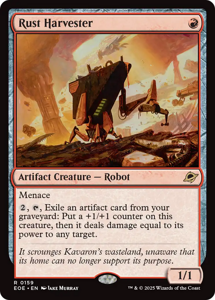 Rust Harvester [Edge of Eternities] | Card Citadel