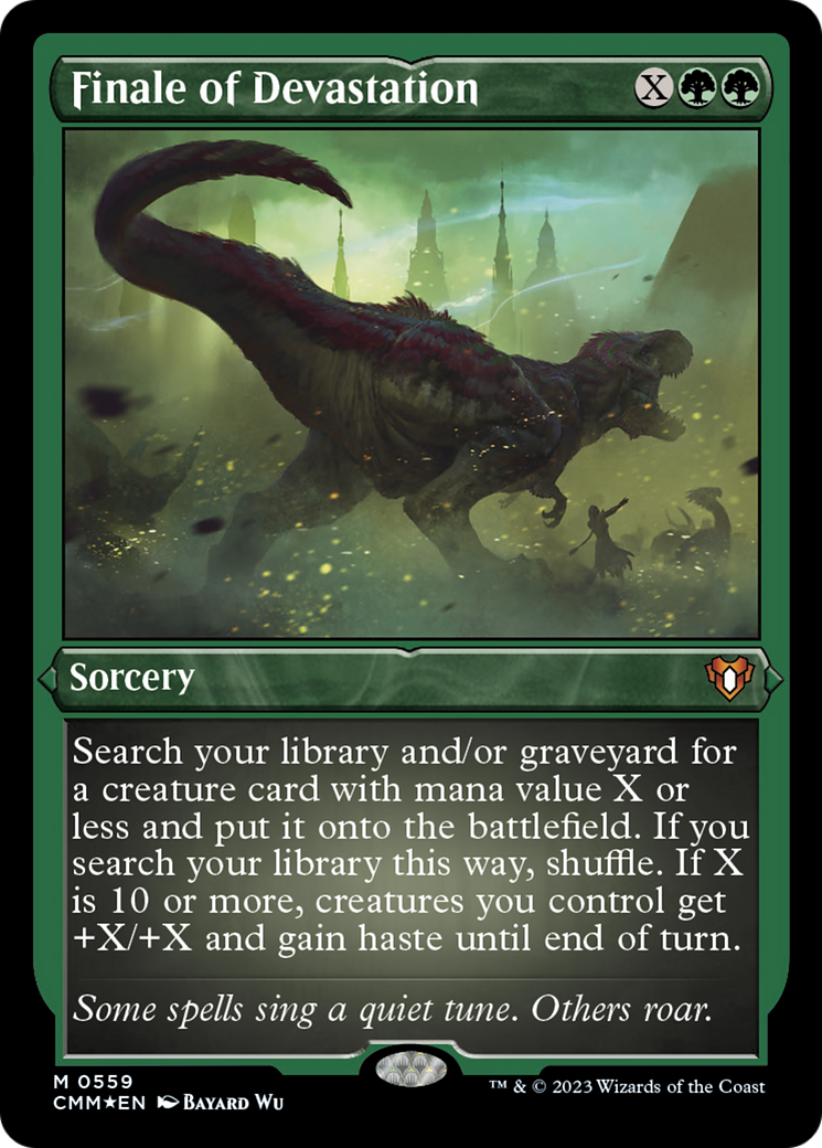 Finale of Devastation (Foil Etched) [Commander Masters] | Card Citadel