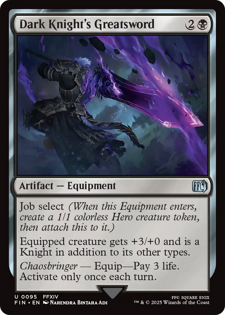 Dark Knight's Greatsword [FINAL FANTASY] | Card Citadel