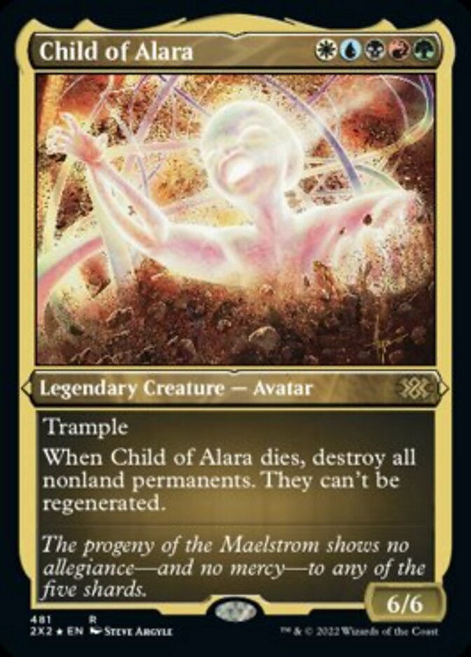 Child of Alara (Foil Etched) [Double Masters 2022] | Card Citadel