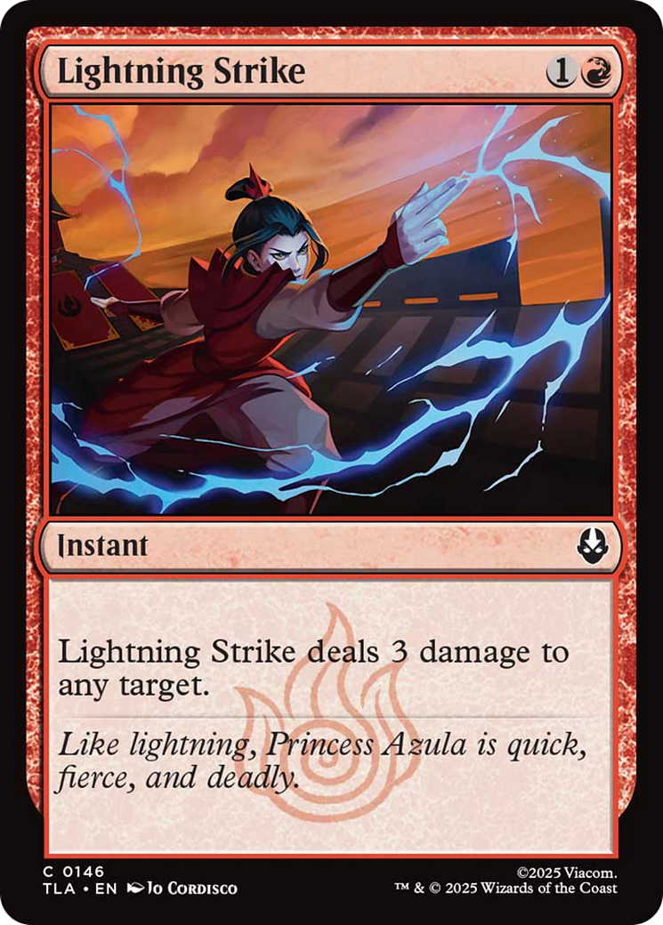 Lightning Strike [Avatar: The Last Airbender] | Card Citadel