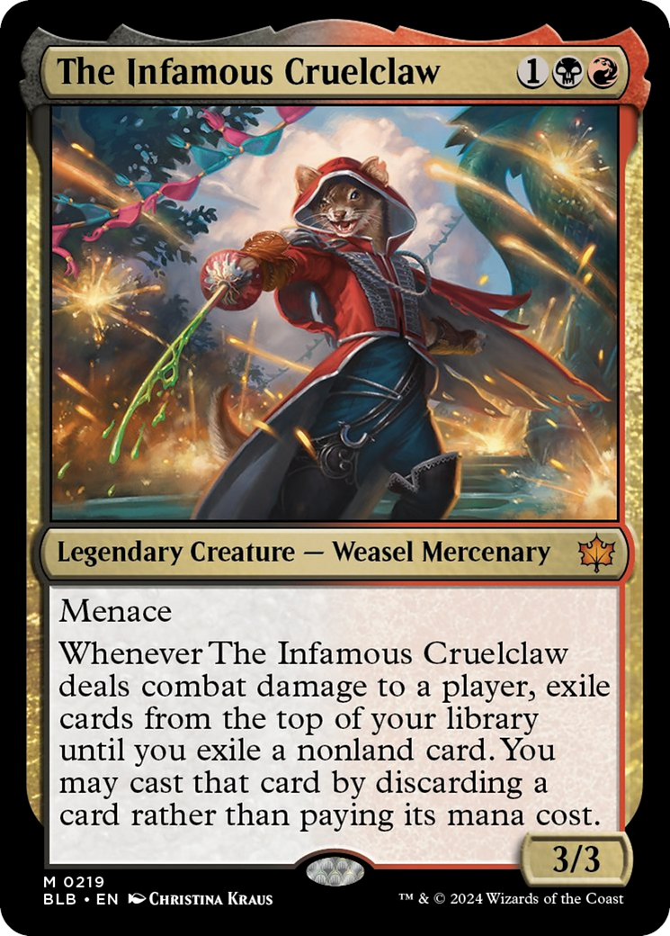 The Infamous Cruelclaw [Bloomburrow] | Card Citadel