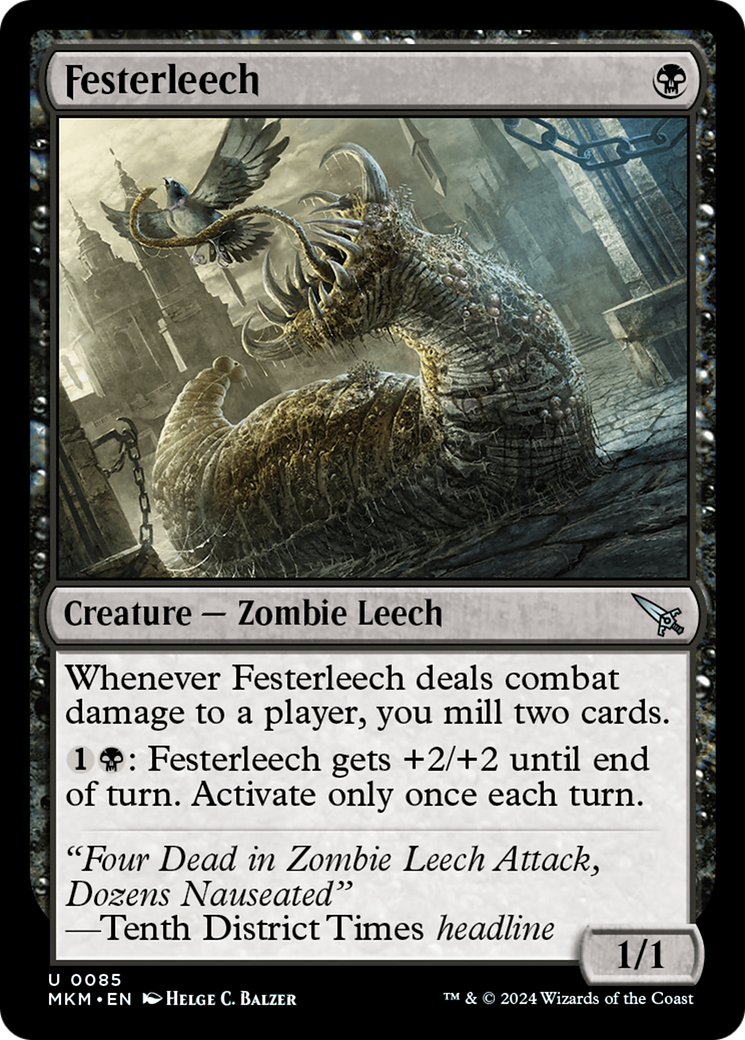 Festerleech [Murders at Karlov Manor] | Card Citadel