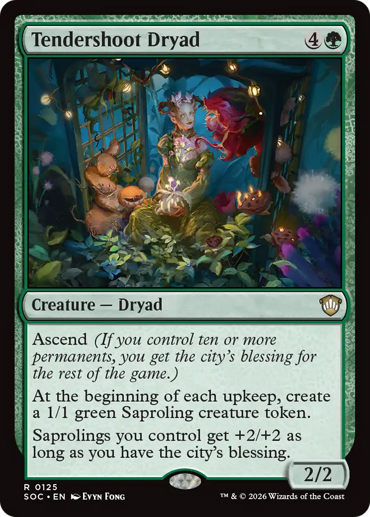 Tendershoot Dryad [Secrets of Strixhaven Commander] | Card Citadel