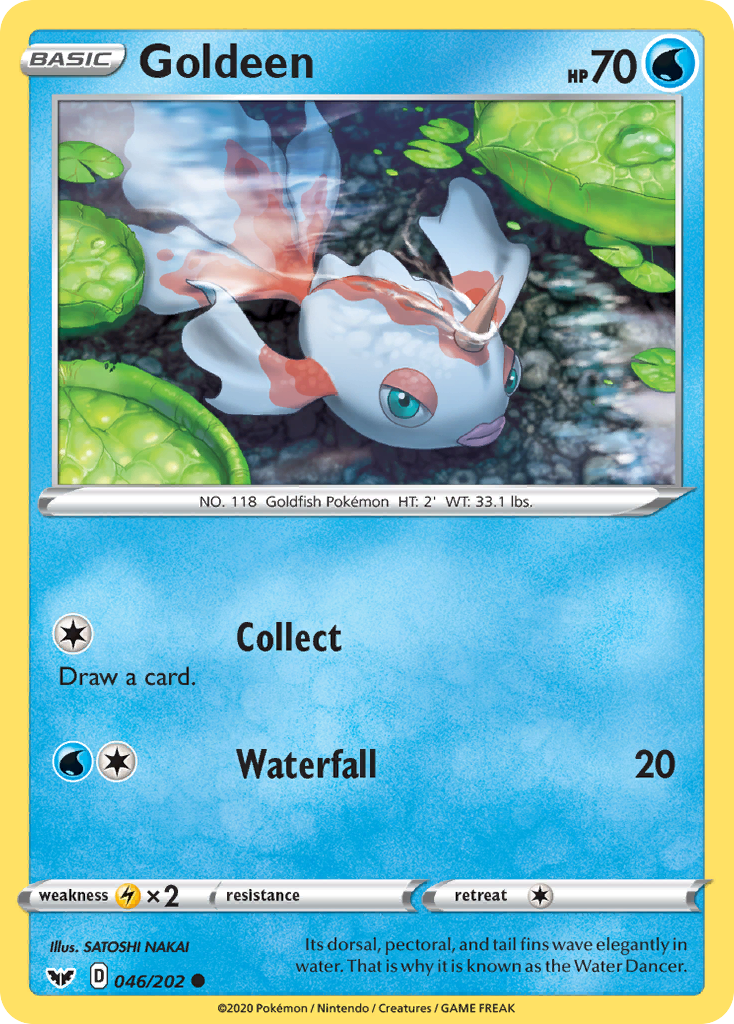 Goldeen (046/202) [Sword & Shield: Base Set] | Card Citadel