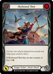 Skybound Shot (Blue) [OUT129] (Outsiders)  Rainbow Foil | Card Citadel