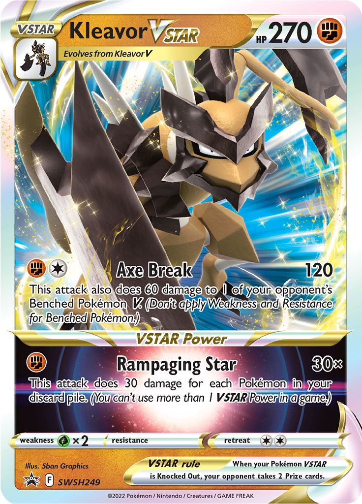 Kleavor VSTAR (SWSH249) [Sword & Shield: Black Star Promos] | Card Citadel