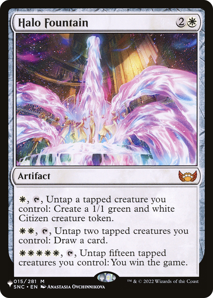 Halo Fountain [The List] | Card Citadel