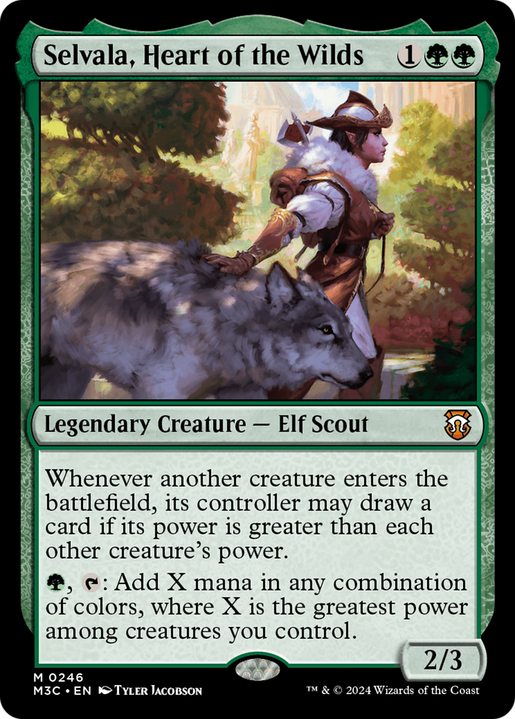 Selvala, Heart of the Wilds [Modern Horizons 3 Commander] | Card Citadel